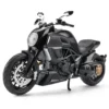 Ducati Diavel Carbon 1:12 Black Die Cast Vehicle Collectible Hobby Motorcycle Model Toy