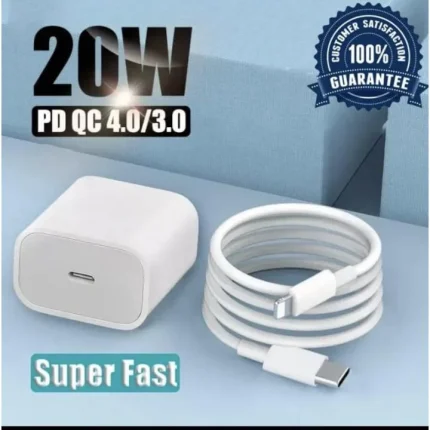 35W iPhone Type-C to Lightning Fast Charger | PD Quick Charging Adapter for iPhone 15, 14, 13, iPad | Compatible with iOS Devices – Nepal