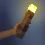 Paladone Minecraft Torch Lamp and Night Light | Wall Mountable & Freestanding - Image 4