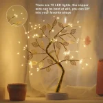 72 LED Tabletop Bonsai Tree Light with Touch Switch | Buy in Nepal - Image 2