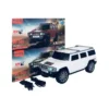 WSTER WS-590 Wireless Bluetooth Car Shaped Music Speaker – Rechargeable, FM Radio, USB/TF, LED Light, Budget Mini Bass Speaker for Gifts & Decor