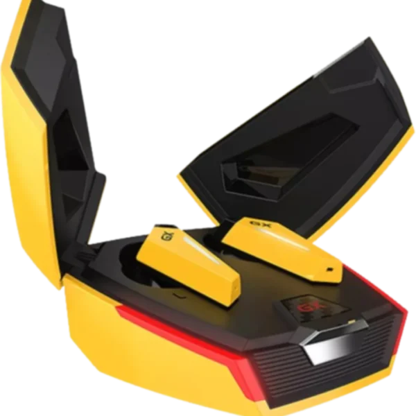 Edifier TWS GX07 Yellow Bluetooth V5.0 Gaming Earbuds Dual Mic call noise Cancel || Bumble bee design Airpods