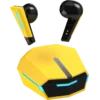 Edifier TWS GX07 Yellow Bluetooth V5.0 Gaming Earbuds Dual Mic call noise Cancel || Bumble bee design Airpods