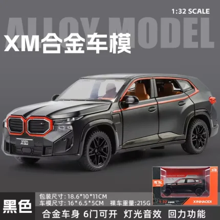 1:32 BMW XM SUV Alloy Diecast Car Model
