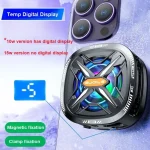 15W FS05 Mobile Phone Cooler Fan – Semiconductor Cooling, Magnetic Clamp, Digital Display – Strong Heat Dissipation for Gaming (Compatible with Android/iPhone) - Image 2