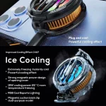 MEMO CX07 Magnetic Cooler Fan 15W Instant Semiconductor Phone Cooler - Image 2