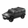 WSTER WS-590 Wireless Bluetooth Car Shaped Music Speaker – Rechargeable, FM Radio, USB/TF, LED Light, Budget Mini Bass Speaker for Gifts & Decor