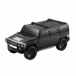 WSTER WS-590 Wireless Bluetooth Car Shaped Music Speaker – Rechargeable, FM Radio, USB/TF, LED Light, Budget Mini Bass Speaker for Gifts & Decor - Image 2