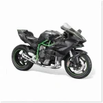 Buy Kawasaki Ninja H2R 1:12 Diecast Motorcycle Model with Stand – Premium Metal Bike Toy | Best Price in Nepal - Image 4