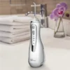 White flusser Cordless Advanced 2.0 Water Flosser | 230ml Oral Irrigator | Rechargeable & Portable | Best Price in Nepal