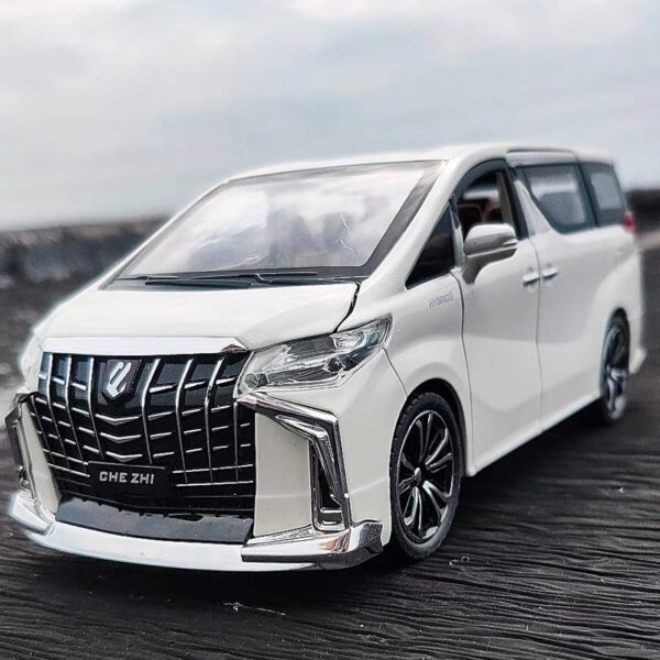 124 Alphard MPV 7 Buy 1:24 Toyota Alphard MPV Diecast Model – Premium Alloy Luxury Van with Opening Doors & Pull-Back | Best Price in Nepal – TechRex NP