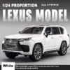 1:24 Lexus LX600 Diecast Model — Premium Alloy SUV Toy Car with Opening Doors | Buy in Nepal