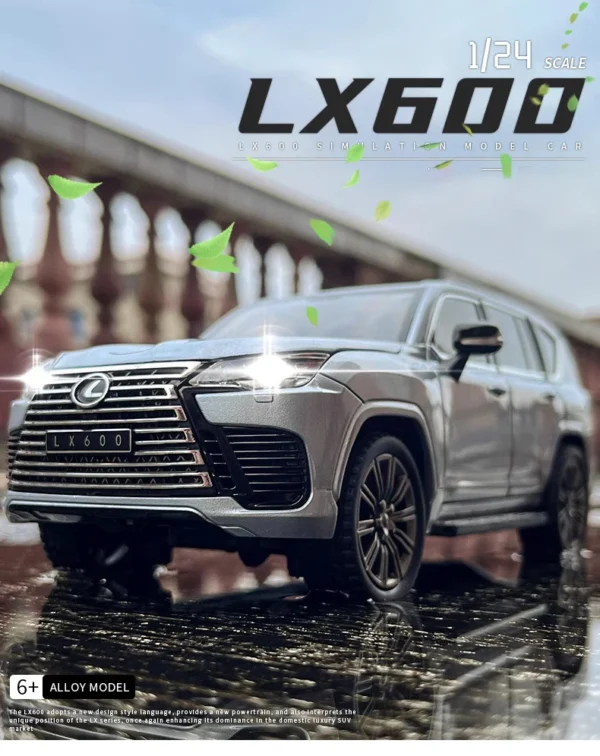 1:24 Lexus LX600 Diecast Model — Premium Alloy SUV Toy Car with Opening Doors | Buy in Nepal