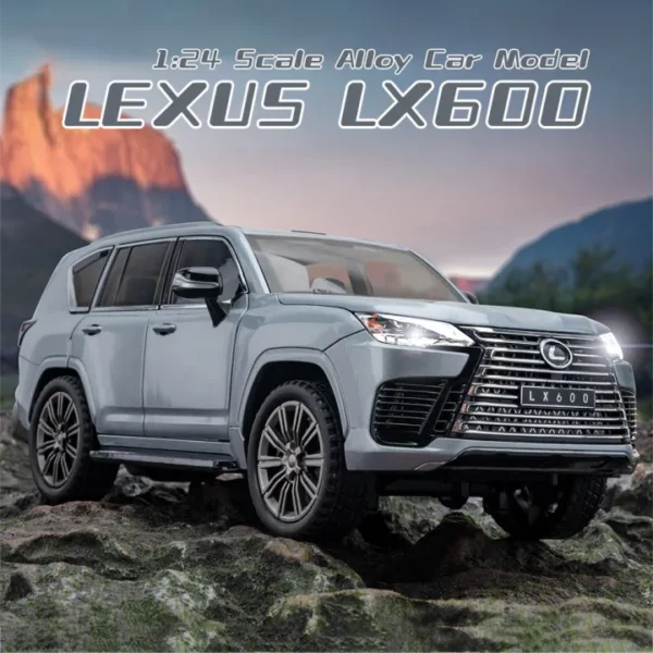 1:24 Lexus LX600 Diecast Model — Premium Alloy SUV Toy Car with Opening Doors | Buy in Nepal
