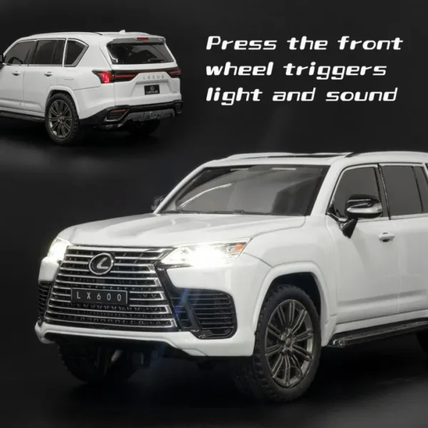 1:24 Lexus LX600 Diecast Model — Premium Alloy SUV Toy Car with Opening Doors | Buy in Nepal