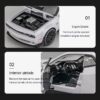 Buy 1:32 Dodge Hellcat Diecast Model Car – Metal Alloy Body, Lights & Sound, Pull-Back Action | Best Price in Nepal