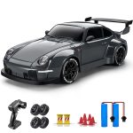 1:24 Porsche Remote Control Car – High-Speed RC Drift Car with Rechargeable Battery & LED Lights | TechRex NP - Image 4