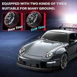 1:24 Porsche Remote Control Car – High-Speed RC Drift Car with Rechargeable Battery & LED Lights | TechRex NP - Image 3