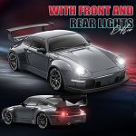 1:24 Porsche Remote Control Car – High-Speed RC Drift Car with Rechargeable Battery & LED Lights | TechRex NP - Image 2