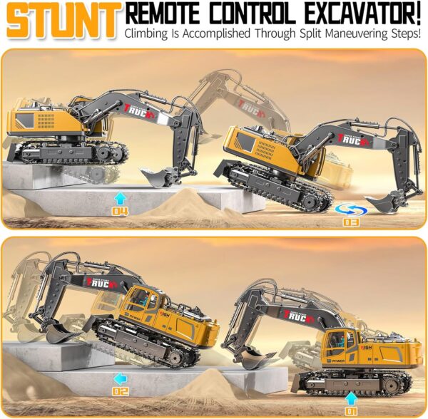 81OipjTstVL._AC_SL1500_ 17-Channel RC Excavator 555-23 – Heavy-Duty Engineering Construction Vehicle with Smoke & Light | Buy in Nepal