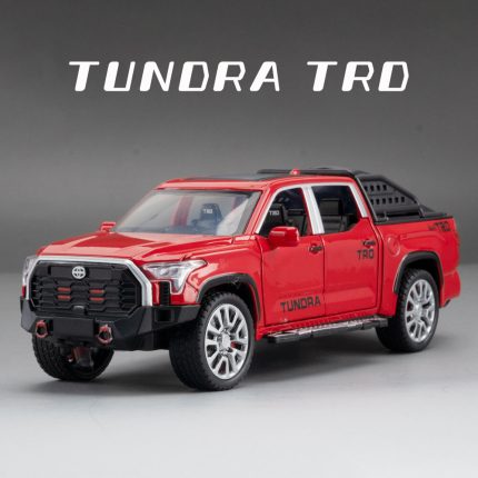 Buy 1:32 Toyota Tundra TRD 4x4 Diecast Pickup Truck – Metal Alloy Body, Opening Doors, Hood, Lights, Sound & Pull-Back | Best Price in Nepal