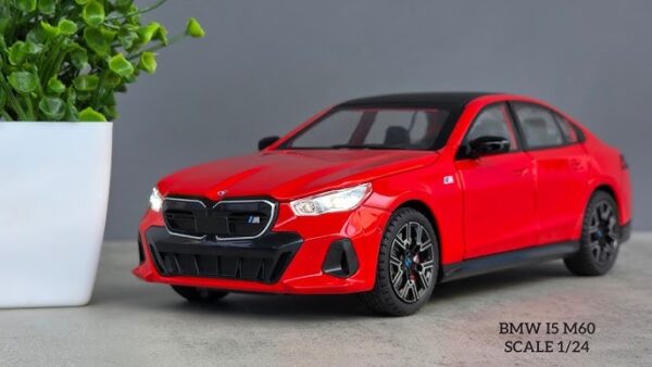 Buy 1:24 BMW i5 M60 Diecast Model – Premium Alloy Electric Sport Sedan with Opening Doors & Pull-Back Action | Best Price in Nepal – TechRex NP