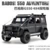 Brabos 1 Buy 1:32 Benz Babos G550 Off-Road Adventure Edition Diecast Model – Metal Body, Lights, Sound & Pull-Back | Best Price in Nepal