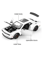Buy 1:32 Dodge Hellcat Diecast Model Car – Metal Alloy Body, Lights & Sound, Pull-Back Action | Best Price in Nepal - Image 2