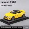 Lexus LC500 2 Buy 1:32 Lexus LC500 Diecast Model Car – Luxury Sports Coupe, Alloy Body, Opening Doors, Lights & Sound, Pull-Back | Best Price in Nepal
