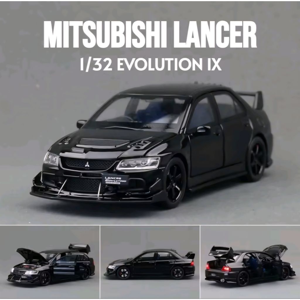 Buy 1:32 Mitsubishi Lancer Evo IX Diecast Model – JDM Sports Car