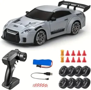 Nissan GT-R. 5 S815 Nissan GT Remote Control Car – High-Speed RC Drift Racing Toy with LED Lights | Buy in Nepal – TechRex NP