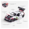 Buy 1:32 Porsche 911 RSR Diecast Model Car – Racing Edition, Alloy Body, Pull-Back, Lights & Sound | Best Price in Nepal