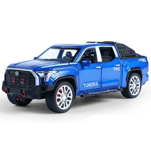 Toyota Tundra TRD 4 Buy 1:32 Toyota Tundra TRD 4x4 Diecast Pickup Truck – Metal Alloy Body, Opening Doors, Hood, Lights, Sound & Pull-Back | Best Price in Nepal