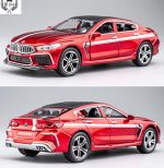 1:32 BMW M8 MANHART Diecast Model Car – Metal Body, Pull-Back, Lights & Sound (Red/Green) - Image 3