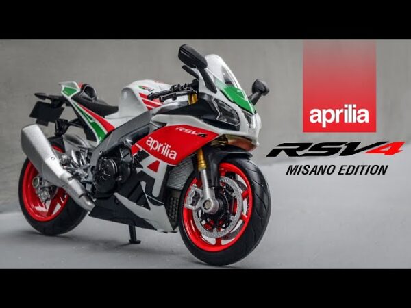 112 Aprilia RSV4 RR1000 5 1:12 Aprilia RSV4 RR1000 Diecast Motorcycle Model – Premium Alloy Superbike Collectible | Buy in Nepal – TechRex NP