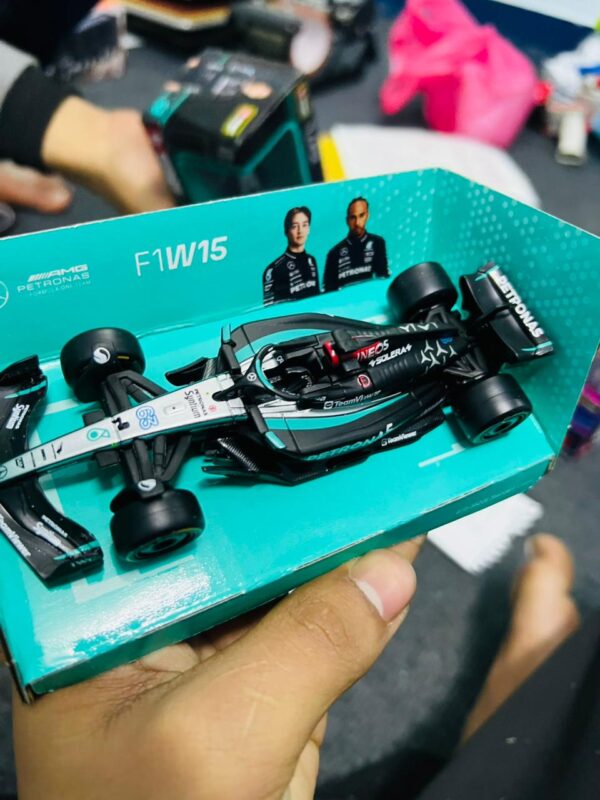 Mercedes W14 Formula 1 2023 1:43 Diecast Car – Hamilton #44 & Russell #63 Collectible in Nepal | TechRex