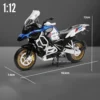 1:12 BMW R1250 GS Adventure Motorcycle Diecast Model – Premium Alloy Bike Collectible | TechRex NP Nepal