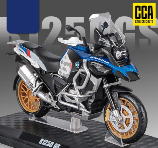 1:12 BMW R1250 GS Adventure Motorcycle Diecast Model – Premium Alloy Bike Collectible | TechRex NP Nepal