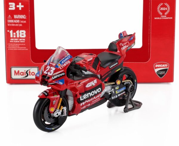 Ducati Lenovo MotoGP 2023 1:18 Diecast Bikes – #23 Bastianini & #1 Bagnaia in Nepal | TechRex