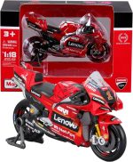 Ducati Lenovo MotoGP 2023 1:18 Diecast Bikes – #23 Bastianini & #1 Bagnaia in Nepal | TechRex - Image 6