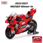 Ducati Lenovo MotoGP 2023 1:18 Diecast Bikes – #23 Bastianini & #1 Bagnaia in Nepal | TechRex - Image 8