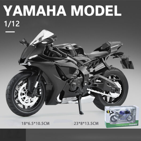 Yamaha YZF-R1 5 1:12 Yamaha R1 Diecast Motorcycle Model – Premium Alloy Superbike Collectible Toy | Buy in Nepal – TechRex NP