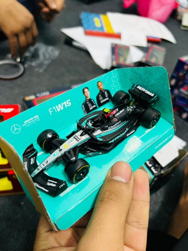 Mercedes W14 Formula 1 2023 1:43 Diecast Car – Hamilton #44 & Russell #63 Collectible in Nepal | TechRex