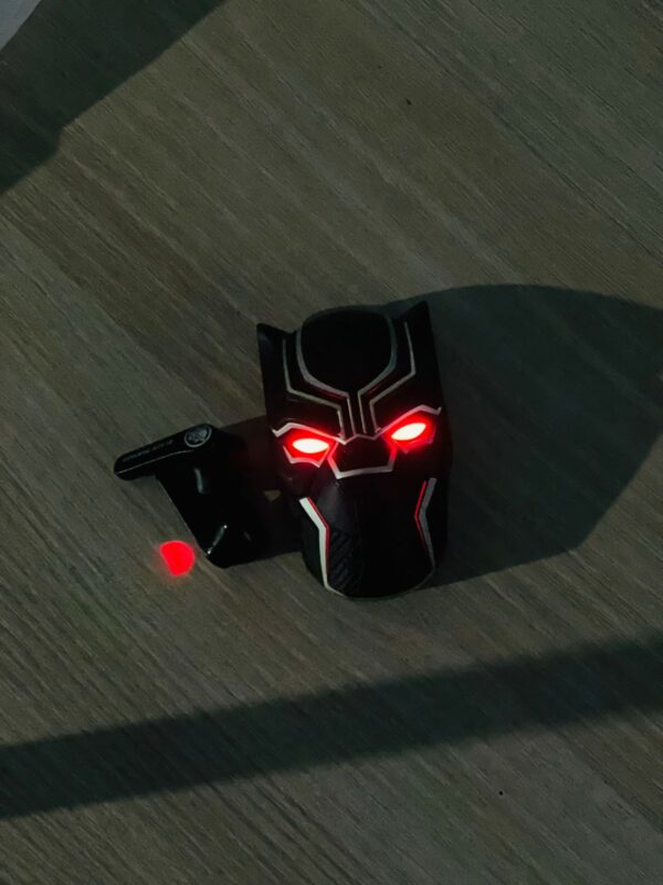 Black Panther Wireless EarPods in Nepal | Bluetooth 5.3, LED Eyes, Deep Bass, Touch Control – TechRex NP Wakanda forever Earpods