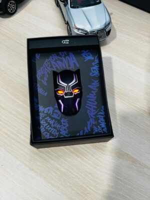 Black Panther Wireless EarPods in Nepal | Bluetooth 5.3, LED Eyes, Deep Bass, Touch Control – TechRex NP Wakanda forever Earpods