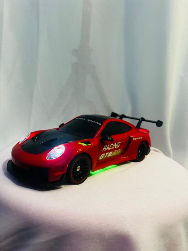 WhatsApp Image 2026-02-14 at 19.57.36 (2) Porsche 911 GT3 RS Style RC Drift Car 1:24 Spray Model 20KM/H 4WD LED Remote Control Racing Car 2026 | Best RC Drift Car in Nepal – TechRex NP