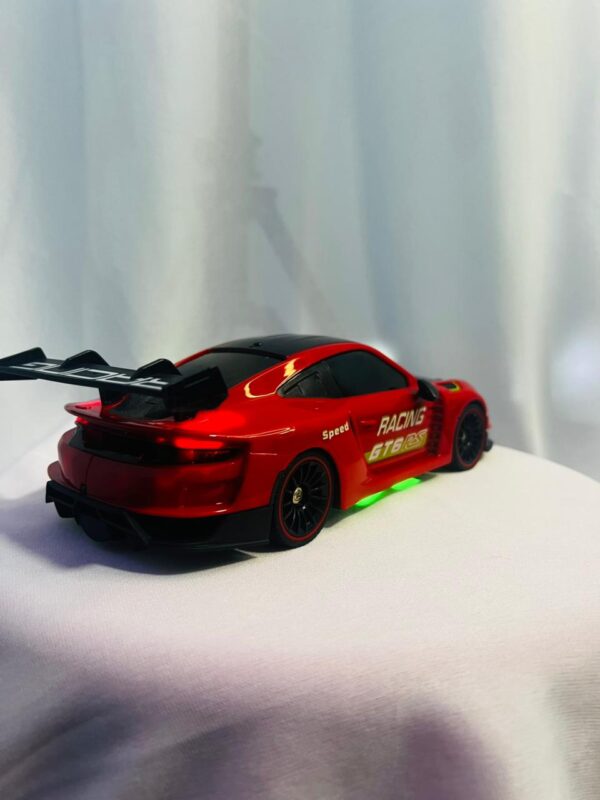 WhatsApp Image 2026-02-14 at 19.57.36 Porsche 911 GT3 RS Style RC Drift Car 1:24 Spray Model 20KM/H 4WD LED Remote Control Racing Car 2026 | Best RC Drift Car in Nepal – TechRex NP
