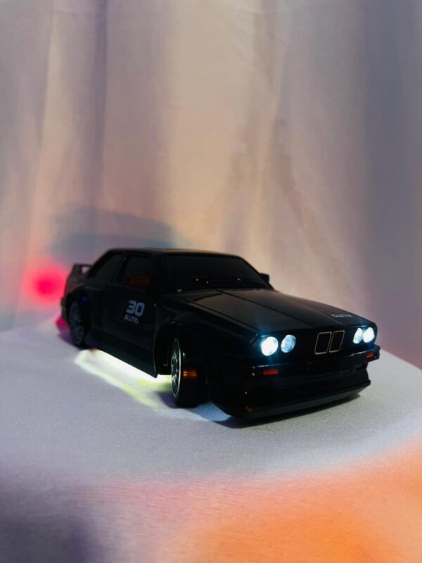 Dollox BMW E30 M3 RC Drift Car 1:16 Scale 4WD Approx. 18KM/H 2.4GHz Drift Racing Car with 2 Batteries | RC Drift Car in Nepal – TechRex NP