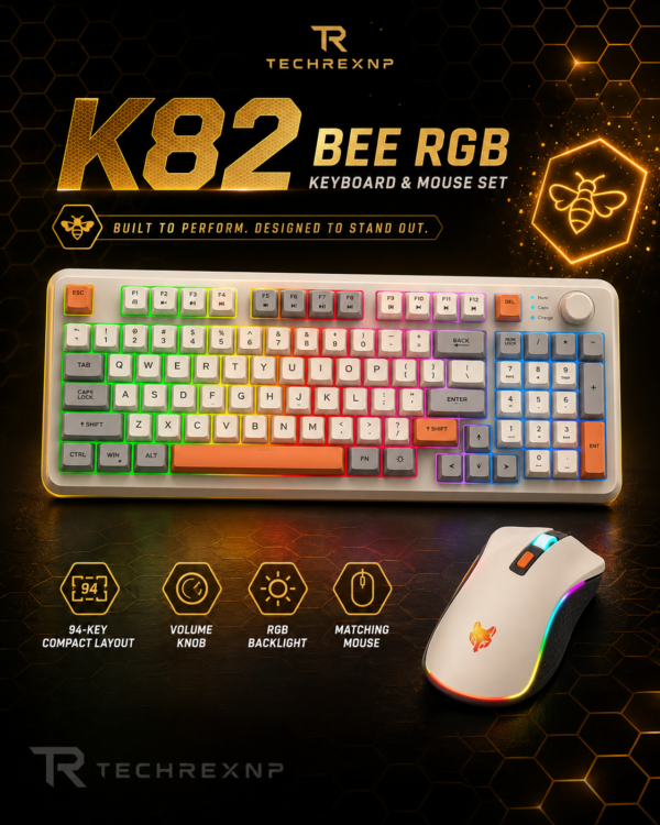 ChatGPT Image May 25, 2026, 03_12_45 PM (3) XUNFOX K820 RGB keyboard with volume knob and matching 6-key mouse