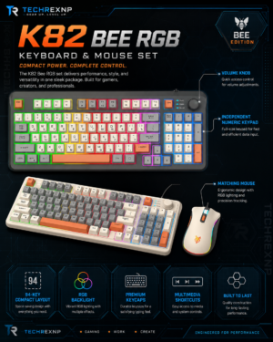 ChatGPT Image May 25, 2026, 03_12_45 PM (6) XUNFOX K820 RGB wired keyboard mouse set with 94-key keyboard, volume knob and 6-key 3400 DPI mouse in Nepal by TechRex NP
